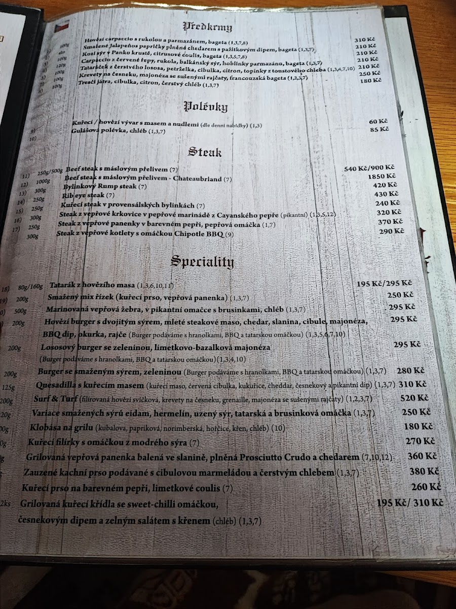 Menu Sokolovna Restaurant-2